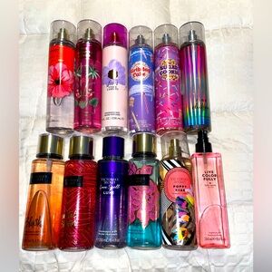 Bath & Body works, VS, Kate Spade Bundle (12 items)